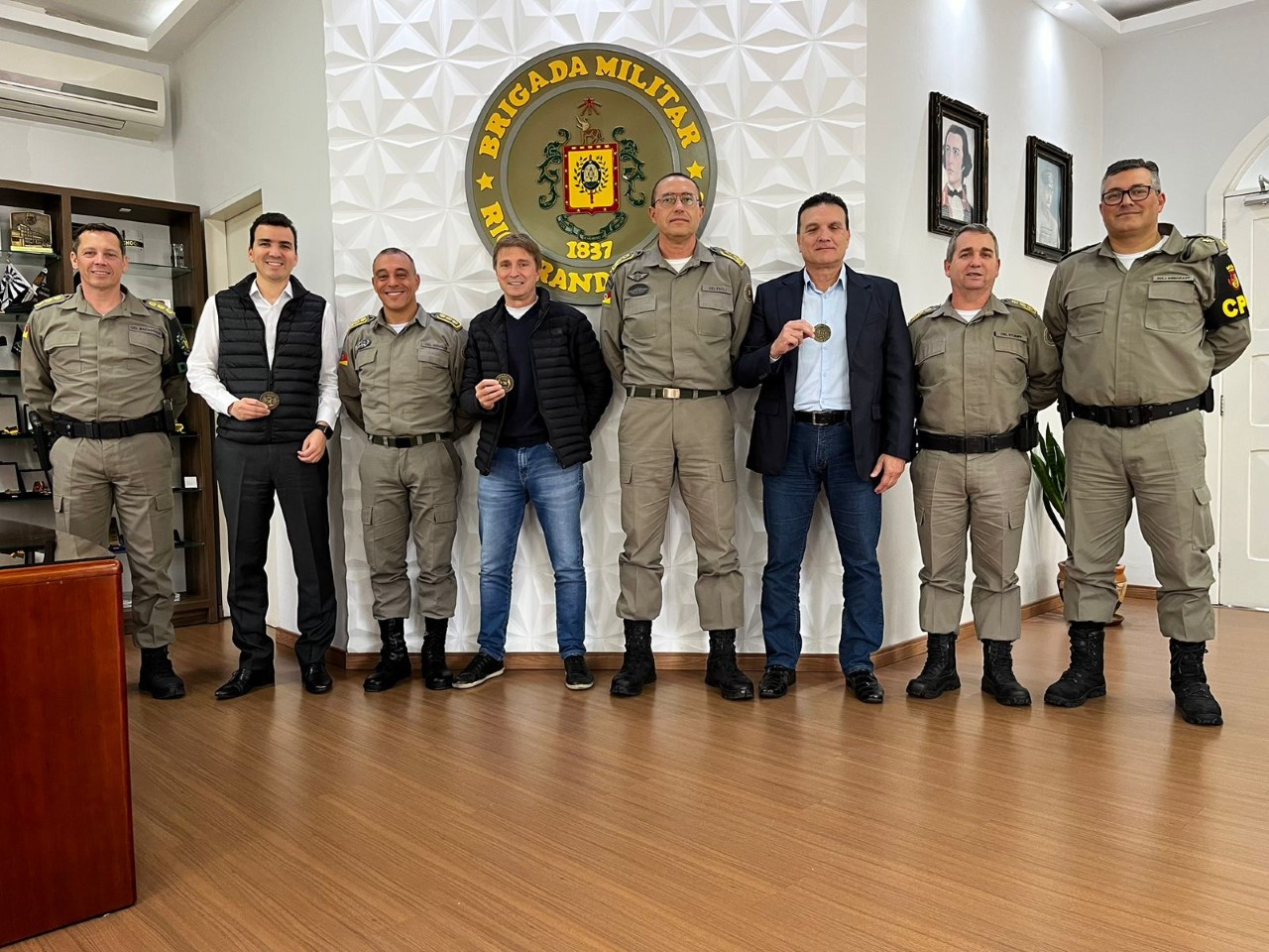 CFL apoia a Brigada Militar em reconstrução de DCCI