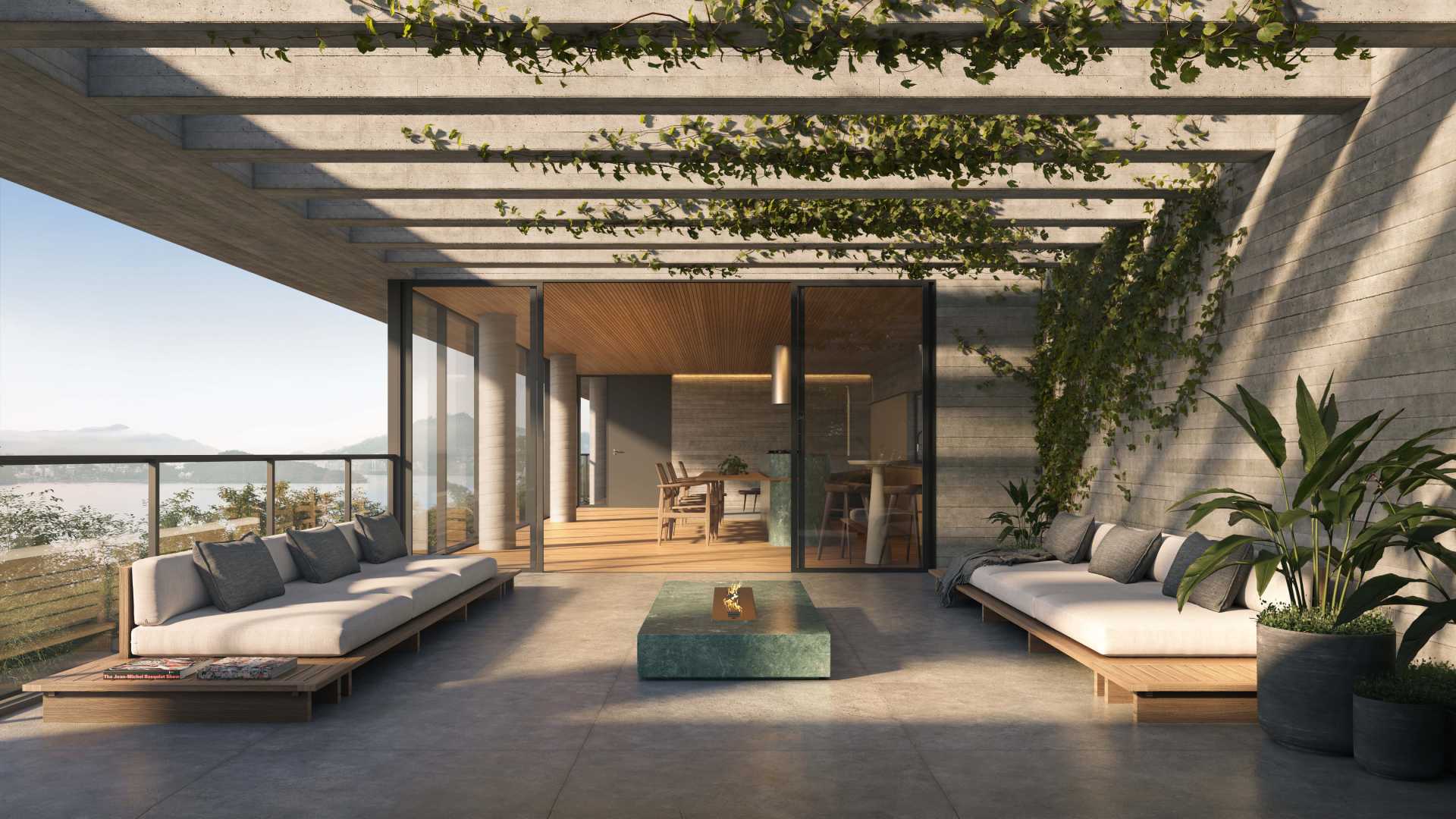 Gourmet lounge